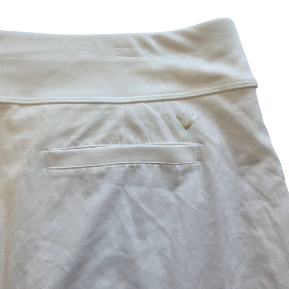 Callaway Womens TrueSculpt Golf Skort Brilliant White XL Stretch Opti-Dri™ - Picture 4 of 10
